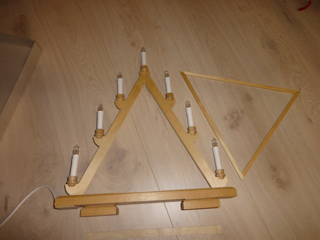 Lichterspitze / Schwibbogen Dreieck