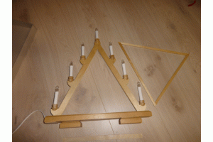 Lichterspitze / Schwibbogen Dreieck