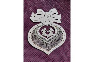 Rahmen Weihnachtsspindel