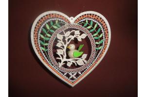 Fensterbild Herz  - Klppelbrief 58