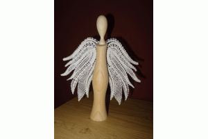 Flgel fr Figur 26 cm Klppelbrief 83