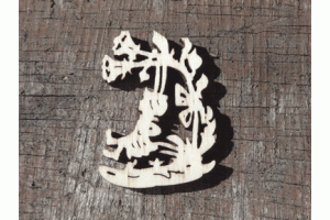 Einhnger Mdchen schaukelt 6 cm