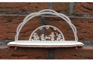 Kleiner Schwibbogen Engelchor