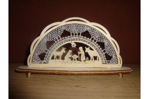 Kleiner Schwibbogen Christi Geburt