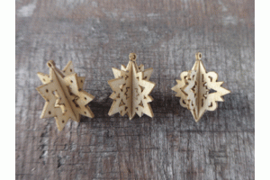 Minis Drei kleine 3D-Sternchen